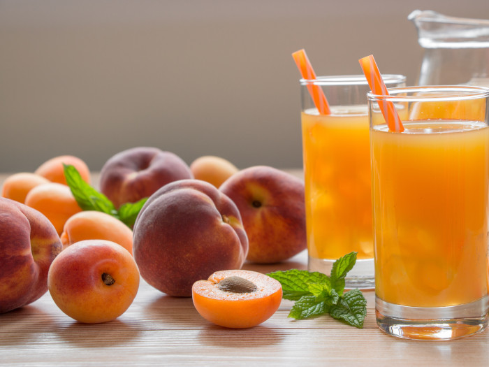 Fresh Peach Juice- Easy and Quick Recipe