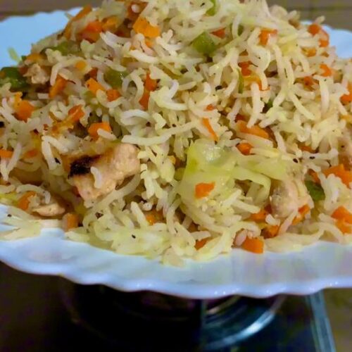 Fried Rice Recipe - Vegetable Rice